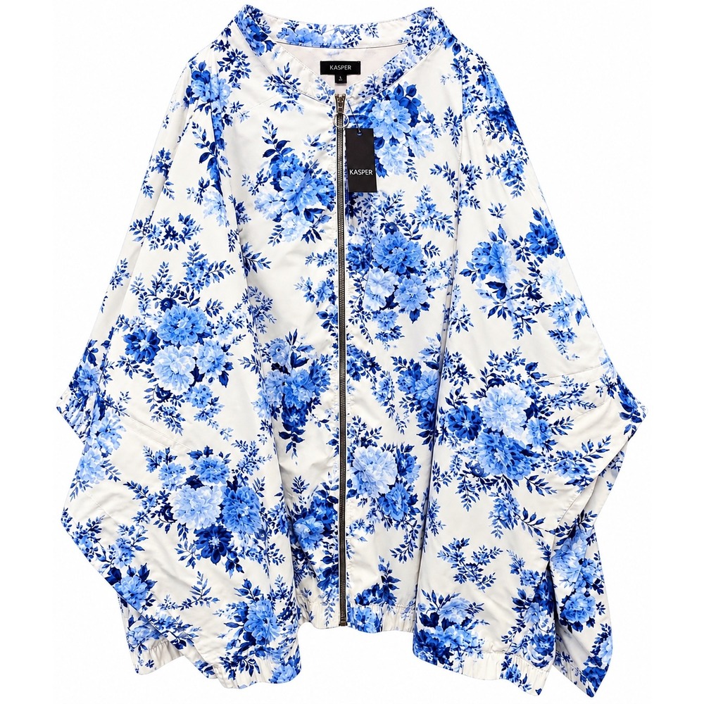 Torrid Floral Bomber Jacket Full Zip Plus Size 6 6X NWT cottagecore romantic